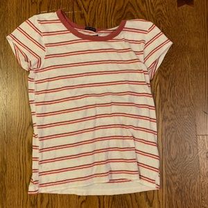 Abercrombie and Fitch Striped Cotton T-Shirt